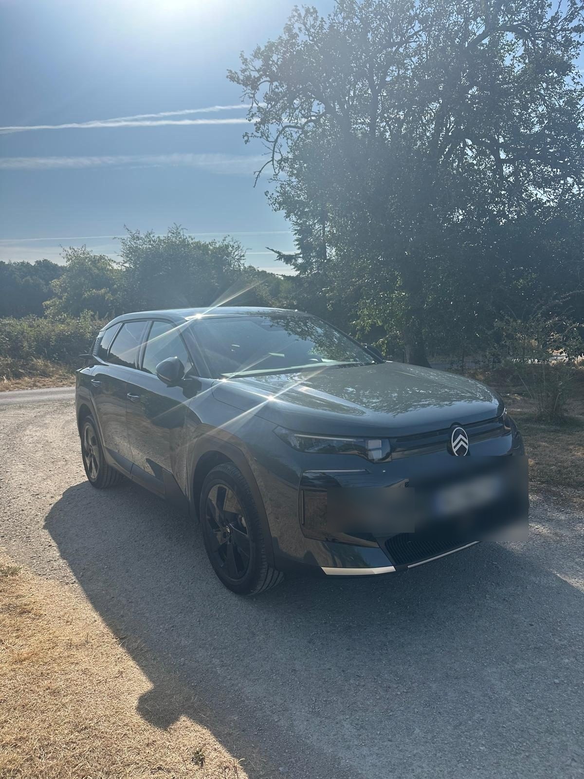 Convoyage d'une Citroën C5 Aircross par la route en France